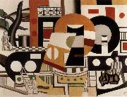 Fernard Leger Drag the boat oil painting reproduction